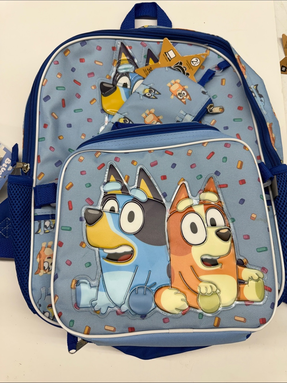 New Bluey Kids Backpack with Lunch box and Pencil Case